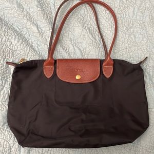 Longchamp Mini Le Pliage Handbag-Black